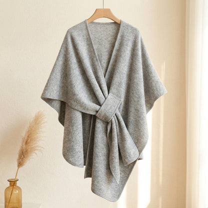 Poncho-Écharpe Long