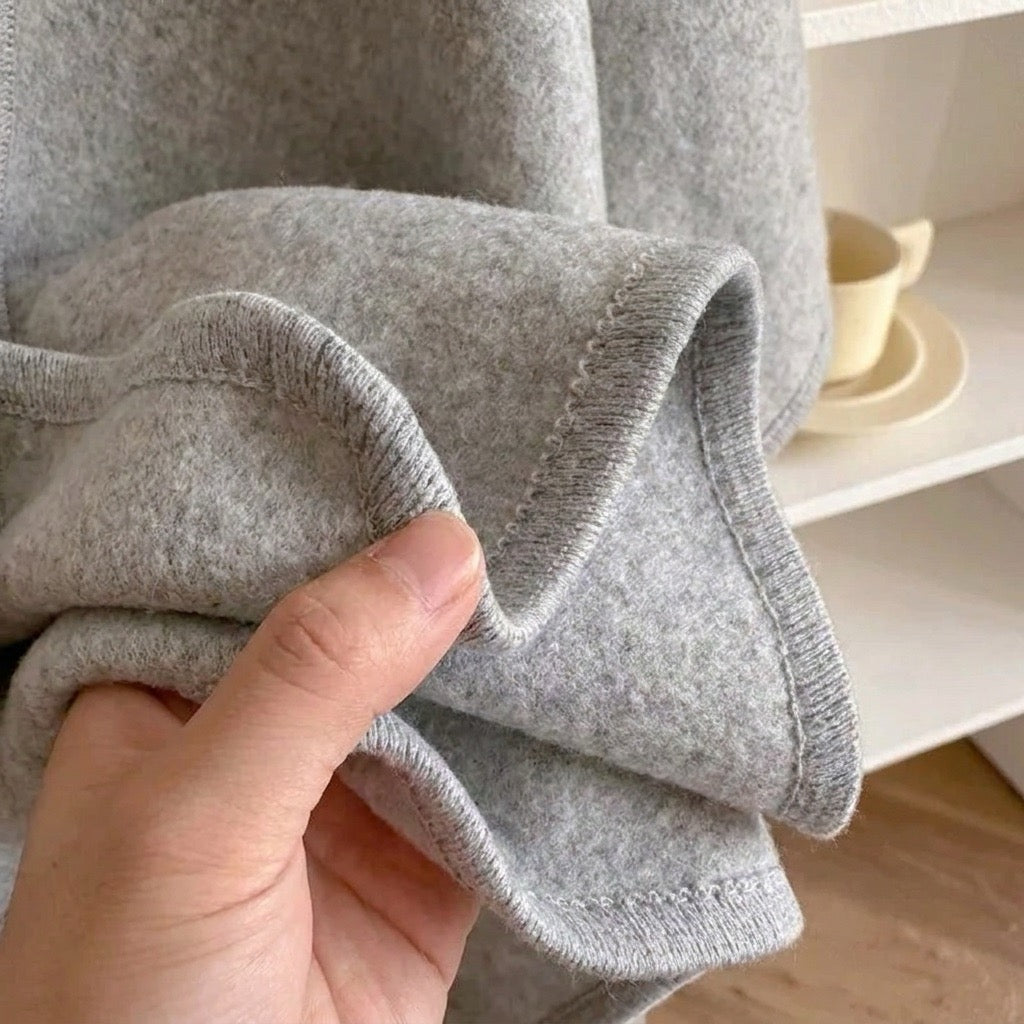 Poncho-Écharpe Long