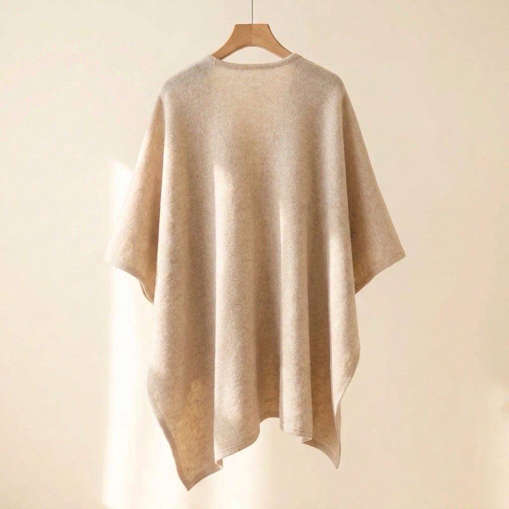 Poncho-Écharpe Long