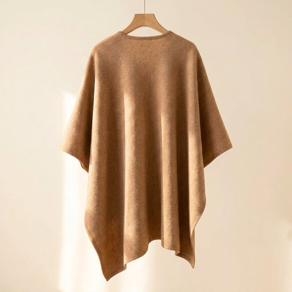 Poncho-Écharpe Long