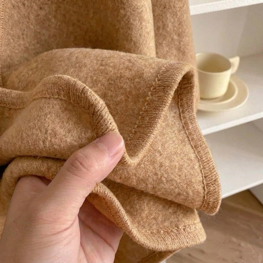 Poncho-Écharpe Long