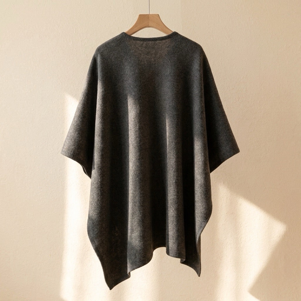 Poncho-Écharpe Long
