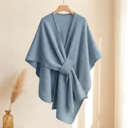 Poncho-Écharpe Long