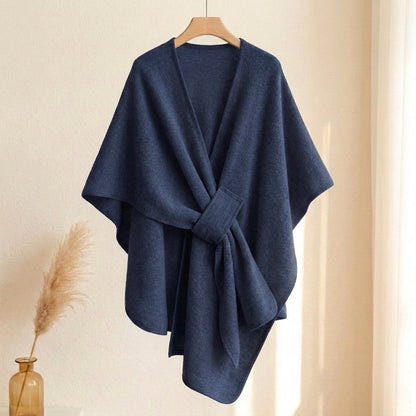 Poncho-Écharpe Long