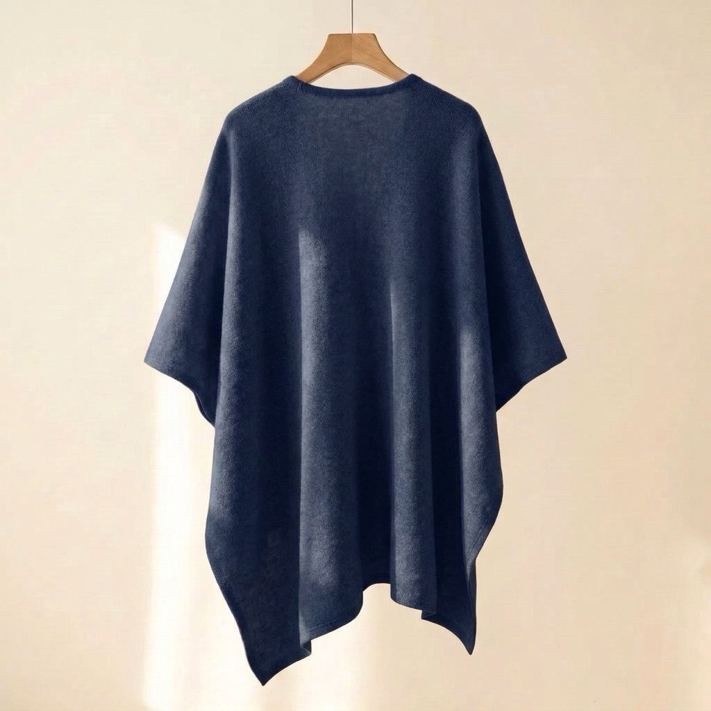 Poncho-Écharpe Long