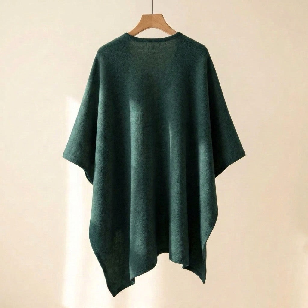 Poncho-Écharpe Long